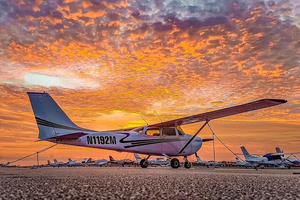 Miami Beach: Romantic Sunset Private Airplane Tour with Champagne