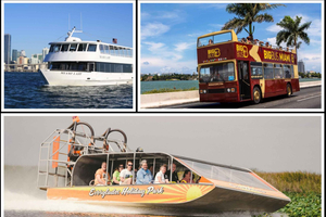 Pakiet Everglades, rejs i wycieczka autobusowa z otwartym dachem