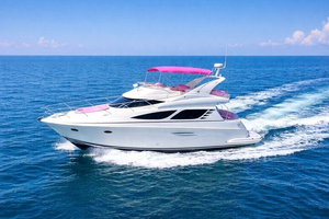 Miami Cruise 50 ft | + 2 Free Jet Ski | Pink Yacht Rentals