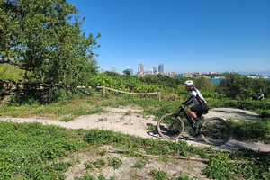 Miami Mountain Biking in Virginia Key Trails