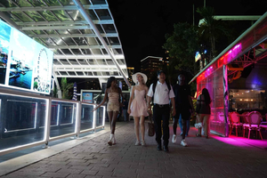 Miami Premium Driving Night Tour with Skyviews Wheel Ride