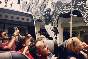 Miami Sightseeing Tour in a Convertible Bus
