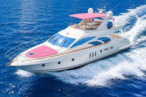 Miami Yacht Charter | Azimut 70ft + 2 Jet Skis | 13 Guests
