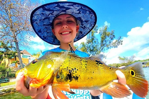 Private Peacock Bass Fishing Charter Near Miami Beach