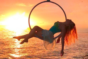 Sailboat Aerial Dance Videoshoot