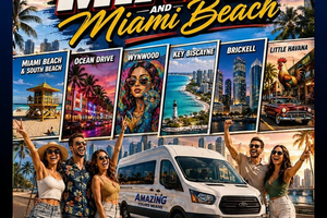 Scenic Full Tour of Miami and MBeach