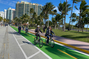 il famoso tour in bicicletta di South Beach