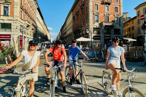 Milán: Visita de la ciudad en bicicleta