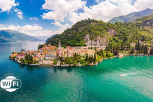 Milanosta: Como, Lugano ja Bellagio - eksklusiivinen laivaristeily.