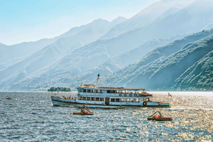Milanosta: Como, Bellagio, Varenna, laivaristeily.