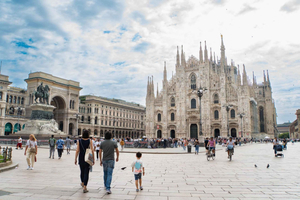Milan Family Discovery Private Walk: Piazzas and Castles