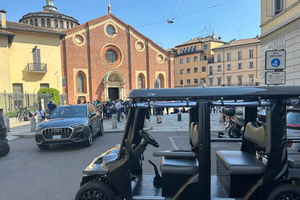Milan: Private City Highlights Golf Cart Tour