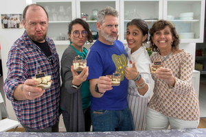 only in ITALIAN - International aperitif + cooking class in Italian