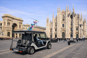 Recorrido privado de 3 horas en carrito de golf por Milán: Duomo, Brera y joyas ocultas