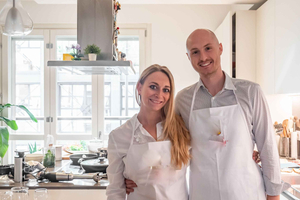 PRIVATE Cooking Class & Wine Experience with Sommelier