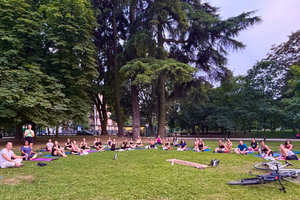 Sempione Park Outdoor Yoga Class