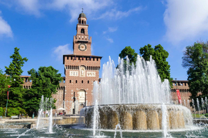 Milano: Sforzan linna ja museot Yksityinen kiertoajelu.
