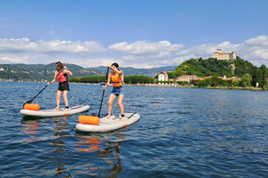 SUP tour on Lake Maggiore: wellness & mindfulness experience