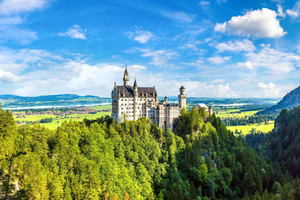 Från München: Hel dagsutflykt med Van till slottet Neuschwanstein