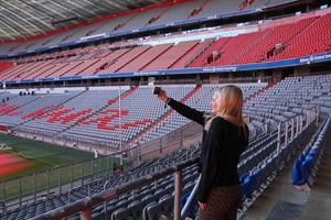 Munich : Musée du FC Bayern + vue sur les arènes