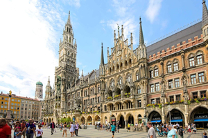 Munich : les incontournables de la vieille ville, y compris l'hôtel de ville, la Hofbräuhaus et le Viktualienmarkt