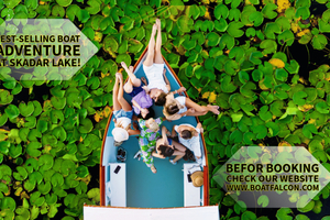 Explore Skadar Lake: Exclusive Guided Boat Falcon Tour!