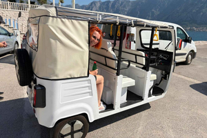 Kotor: TukTuk-Tour nach Perast mit Freizeit & Schwimmstopp