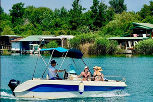 Ulcinj-Private Self-Drive Boat Rental for 8 Hours