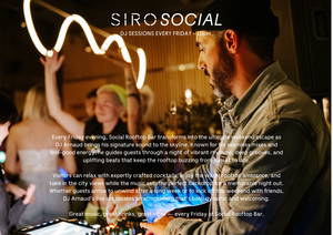 SIRO Social - DJ Sessions