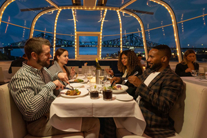 Bateau-Mouche-cruise med mulighet for a la carte-middag
