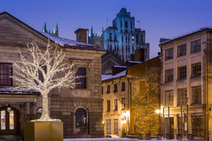 Tour de Navidad en grupo reducido por el Viejo Montreal
