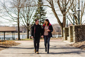 Tour romántico privado a pie para parejas en Montreal