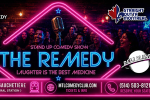 Billett til The Remedy standup-komedieshow