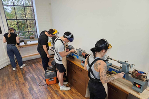 Wooden Pen Making Workshop with a Woodworker in Montreal
