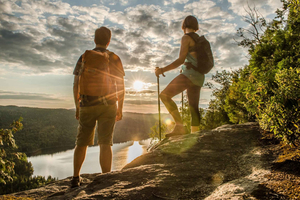 Fra Sept-Chutes Regional Park Fottur og Svøm