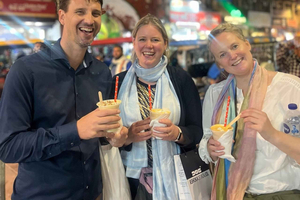 Best Steet Food Tour & Marekt with Train Ride Tour