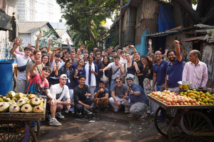 omvisning til fots i Dharavi med alternativer