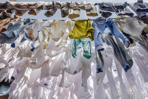 Dhobi Ghat tvätt och Dharavi Slum Tour med lokalt tåg