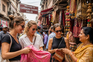 Bombay/Jaipur/Delhi : virée shopping avec une guide féminine