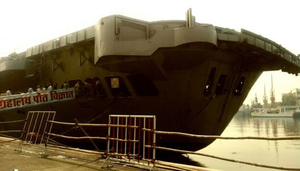 ¡El majestuoso barco museo indio-INS Vikrant!