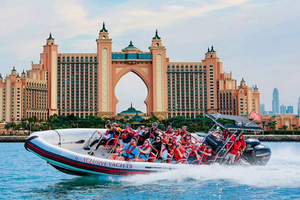Dubai: Marina, Atlantis, Palm & Burj Al Arab Speedboat Tour