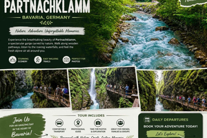 Alps Canyon Waterfall Adventure Day Trip with Guide