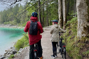 Garmisch : en vélo électrique vers l'Eibsee et le Zugspitze | Visite d'une demi-journée