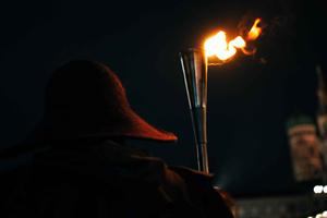 Monachium: Night Watchman Torch Tour w języku niemieckim