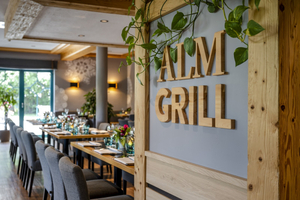 Almgrill im Hotel Erb