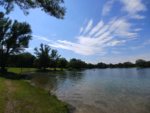 Beachvolleyball courts Lake Feringa