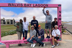 Walvis Bay: tour de medio día con la Duna 7 y el lago rosa
