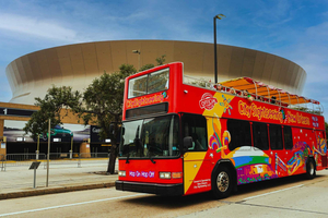 New Orleans: 2 or 3 Day Hop-On Hop-Off Bus with Walking Tour