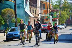 Nova Orleães: Tour guiado de bicicleta pelo Crescent