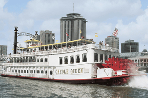 Nowy Orlean: Rejs historyczny Creole Queen z opcjonalnym lunchem